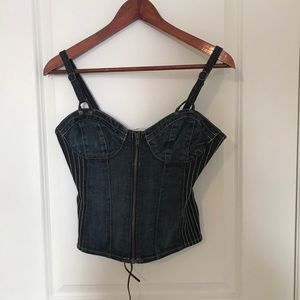 Vintage GUESS corset top